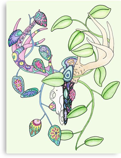 deer sugar skull day