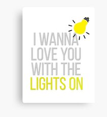 Lights On 001 Canvas Print