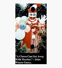 Pogo The Clown Photographic Print