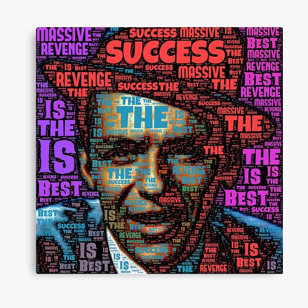 My Way Quote Rat Pack Music Art Poster Frank Sinatra Canvas Picture Print