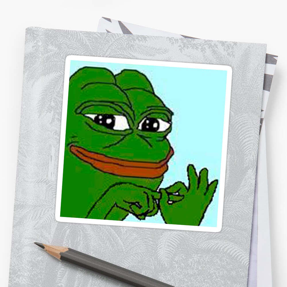 Pepe Sticker By Innerspeaker420 Redbubble