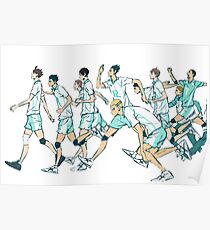 Aoba Johsai - Haikyuu!! Poster
