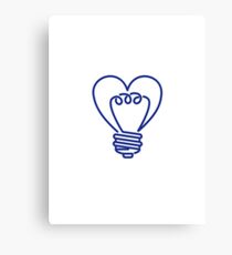 Illuminate Heart 001 Canvas Print