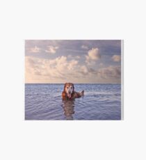 Ruby On Her Hawaiian Vacation. Art Board