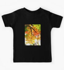 from under the shade tree in autumn Kids Tee