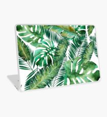 Monstera Bananen Palmblatt Laptop Folie