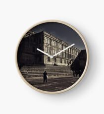 Alcatraz Prison (Black And White) Clock