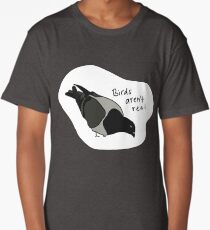Birds Aren't Real Long T-Shirt