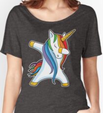 Unicorn Dabbing - Dab Dance Tshirt Women's Relaxed Fit T-Shirt