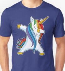 Camiseta unisex Dabbing Unicorn Shirt Cute Funny Unicorns camiseta Regalos para niños Chicas Niños Mujeres Hombres
