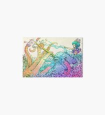 NARWHAL VS GIANT SQUID Art Board