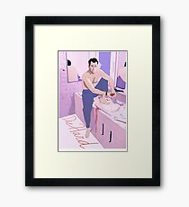 nakatomi showers Framed Print