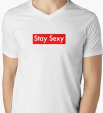 MFM - Stay Supremely Sexy Men's V-Neck T-Shirt