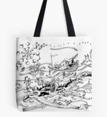 Komm wir springen / Come on, let's jump Tote Bag