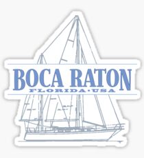 Boca Raton Florida Sticker