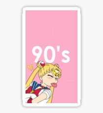 Sailor Moon 90's Aesthetic Sticker
