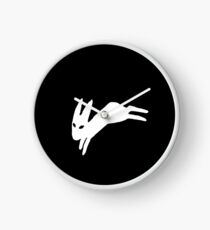 Ghost Kaninchen Uhr