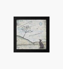 Watership Down Encaustic Art Board