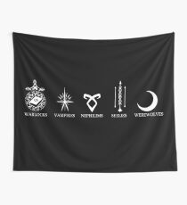 Shadow world race - Shadowhunters Wall Tapestry