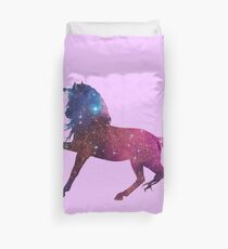 Galaxy Unicorn Duvet Cover