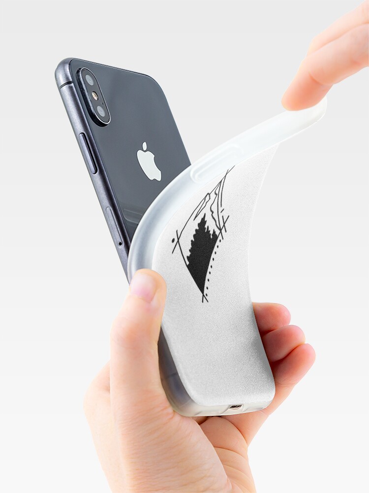 Alternate view of Diamond Mountain iPhone Case & Cover