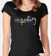 Equality Women's Fitted Scoop T-Shirt