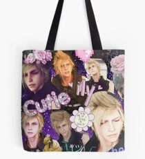 Final Fantasy XV Prompto Collage Tote Bag