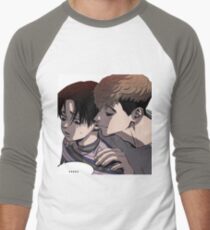 Killing Stalking Yoonbum & Sangwoo Men's Baseball ¾ T-Shirt