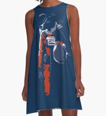 Laika the spacedog A-Linien Kleid