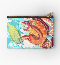 Mermaid and Turtle Zipper Pouch