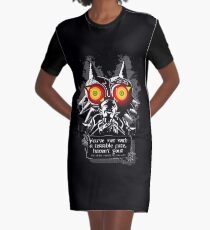 Majoras Mask - Meeting With a Terrible Fate Graphic T-Shirt Dress