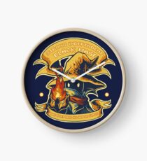 Strong Independent Black Mage Clock