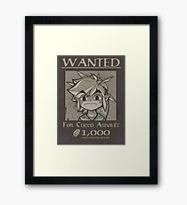 Wanted - Cucco Assault Framed Print