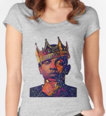 Abstract Kendrick Women's Fitted Scoop T-Shirt