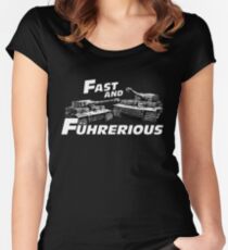 Fast and Führerious Women's Fitted Scoop T-Shirt