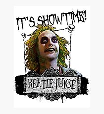 Beetlejuice - It's Showtime Photographic Print