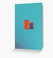 abstract Greeting Card