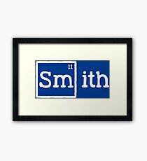 Smith, the 11th Element Framed Print