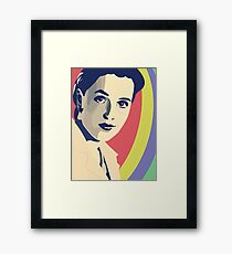 Gillian Anderson Framed Print