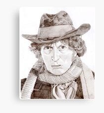 Tom Baker Canvas Print