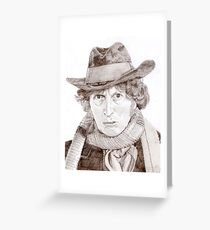 Tom Baker Greeting Card