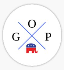 Pegatina GOP Elephant