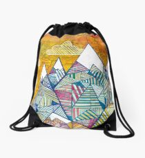 Mochila saco Mapas y montañas