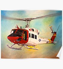 Huey UH-1N Poster