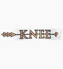 Arrow to the Knee Poster