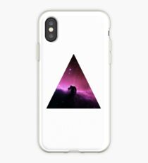 Vinilo o funda para iPhone Purple Horsehead Nebula Triangle
