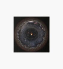 Observable Universe bigger SSystem! (black background) Art Board