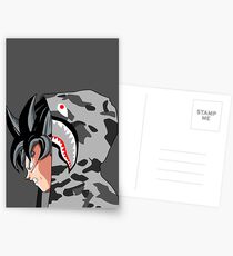 Goku Bape Postcards