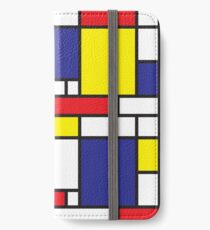 Mondrian Study I iPhone Wallet/Case/Skin