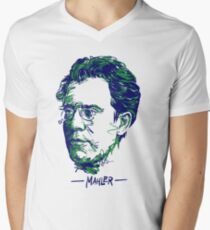 Gustav Mahler Men's V-Neck T-Shirt